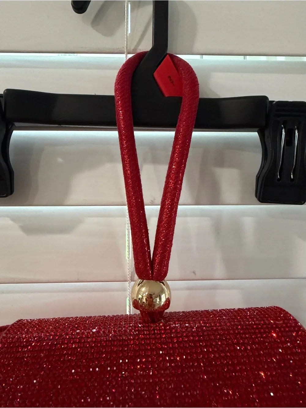 Sparkling Red Crystal Wristlet Clutch ❤️❤️ Very Elegant! 🌹